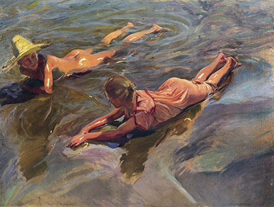 Sea Idyll Joaquin Sorolla